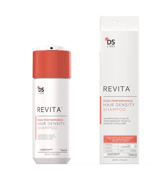 DS Labs Revita Shampoo – High-Performance Hair Density Shampoo, Volumizing & Thickening, Fuller, Healthier-Looking Hair, Sulfate & Silicone Free, For Men & Women, 205mL