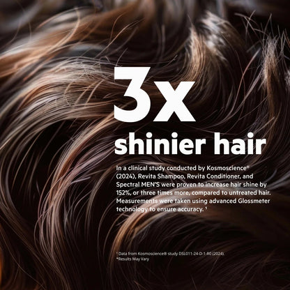DS Labs Revita Shampoo – High-Performance Hair Density Shampoo, Volumizing & Thickening, Fuller, Healthier-Looking Hair, Sulfate & Silicone Free, For Men & Women, 205mL